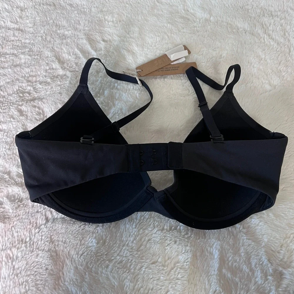 SKIMS Women's Fits Everybody Underwire Bra Onyx Black Size 32D BR-UWR-1997 NEW‎ - Picture 6 of 10